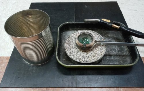 Judy Larson's Water Casting for the Weekend Jeweler - , Metalwork, , work station